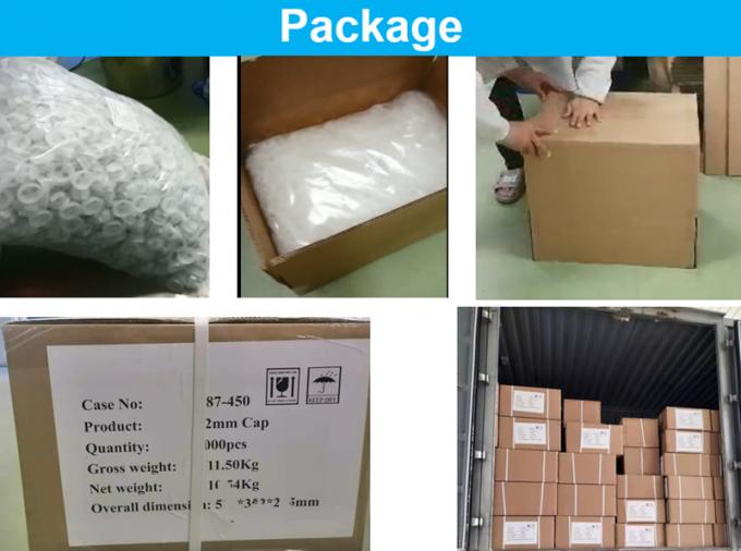 Pharmaceutical Infusion Bottle Infusion Bag Pull off Euro Cap with Rubber Disc