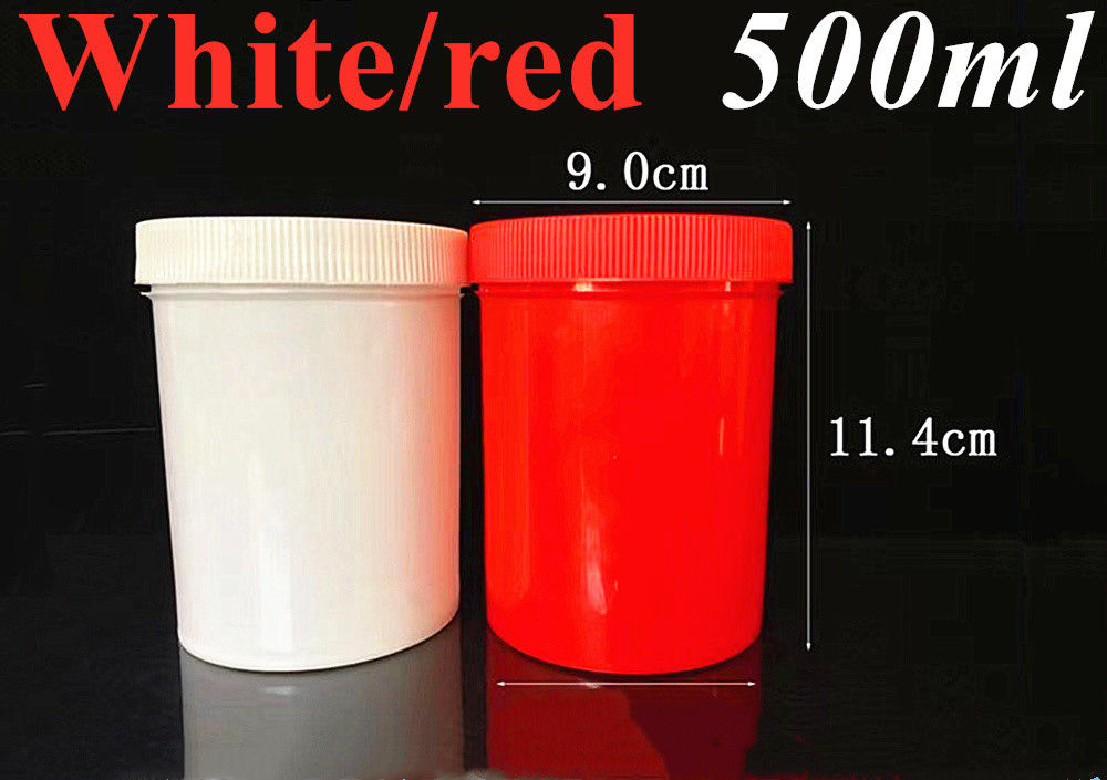 150g 250g 500g খালি কালো সাদা নীল লাল স্বচ্ছ একক দেয়াল পিপি প্লাস্টিকের কসমেটিক ত্বকের যত্ন শরীরের লোশন কসমেটিক জার