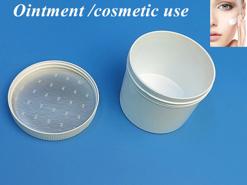 Cosmetic Packaging 150g 250g 500g 1000g Empty Cream Container PP cosmetic hair conditioner Jars with Screw Lid