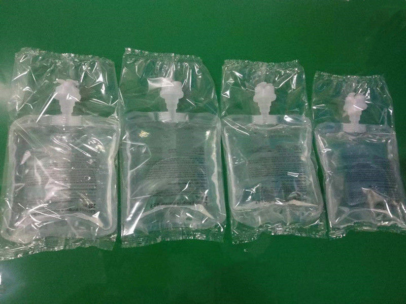 500 মিলি 1000 মিলি সোডিয়াম ক্লোরাইড স্বাভাবিক স্যালিন ইনফিউশন ব্যাগ ইন্ট্রাভেনো সিঙ্গল পোর্ট নন-পিভিসি IV ফ্লুইড ব্যাগ ইউরো ক্যাপ সহ