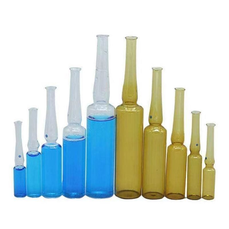 2ml 3ml 5ml 10ml 20ml স্বচ্ছ অ্যান্টি-এজিং হাইলিং স্কিন কেয়ার সিরাম অ্যাম্বার ইনজেকশন ইনজেকশন জন্য খালি গ্লাস অ্যাম্পুলস