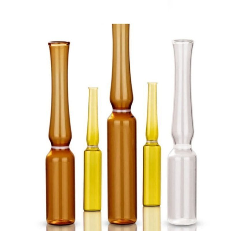 1ml5ml 10ml 20ml কসমেটিক স্কিন কেয়ার ফার্মাসিউটিক্যাল গ্লাস অ্যাম্পুল রঙের রিং লোগো প্রিন্টিং স্ক্রিন প্রিন্টিং ফর্ম বি ফর্ম