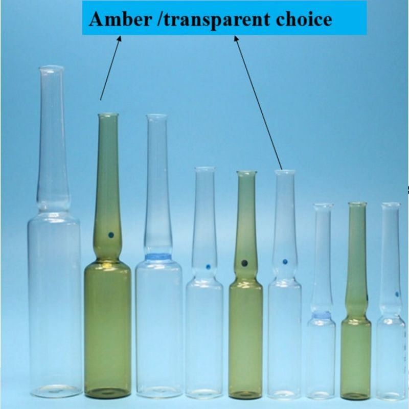 1ml5ml 10ml 20ml কসমেটিক স্কিন কেয়ার ফার্মাসিউটিক্যাল গ্লাস অ্যাম্পুল রঙের রিং লোগো প্রিন্টিং স্ক্রিন প্রিন্টিং ফর্ম বি ফর্ম