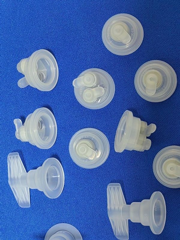 30mm 32mm ফার্মাসিউটিক্যাল পিপি ইনফিউশন সিলিং ক্যাপ LVP পিপি প্লাস্টিক ইনফিউশন বোতল টান রিং ইনফিউশন ক্যাপ