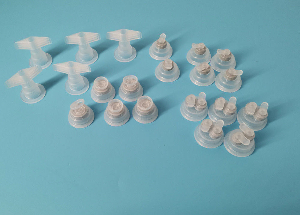 30mm 32mm ফার্মাসিউটিক্যাল পিপি ইনফিউশন সিলিং ক্যাপ LVP পিপি প্লাস্টিক ইনফিউশন বোতল টান রিং ইনফিউশন ক্যাপ