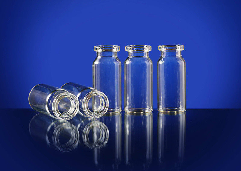 খালি 5ml 7ml 10ml ছোট ফার্মাসিউটিক্যাল গ্লাস বোতল পরিষ্কার অ্যাম্বার মেডিকেল crimp টিউবুলার গ্লাস ভায়াল বোতল