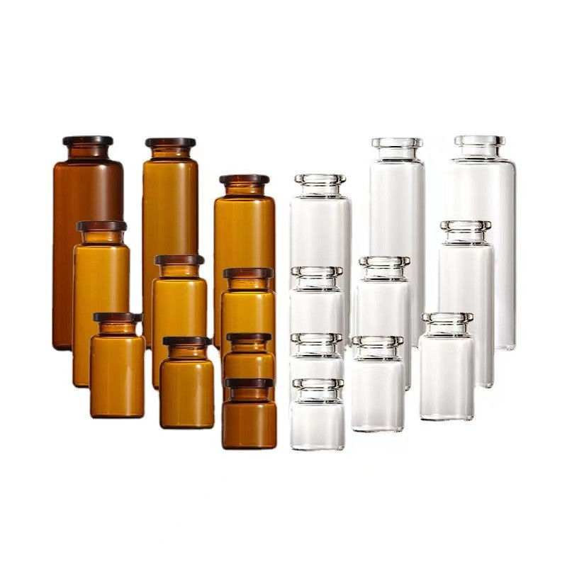 নিম্ন নিরপেক্ষ বোরোসিলিক্যাট গ্লাস 7ml 10ml 20ml স্টেরিল ইনজেকশনযোগ্য টিউবুলার গ্লাস ভ্যাকসিন ইনজেকশন গ্লাসের ফায়াল