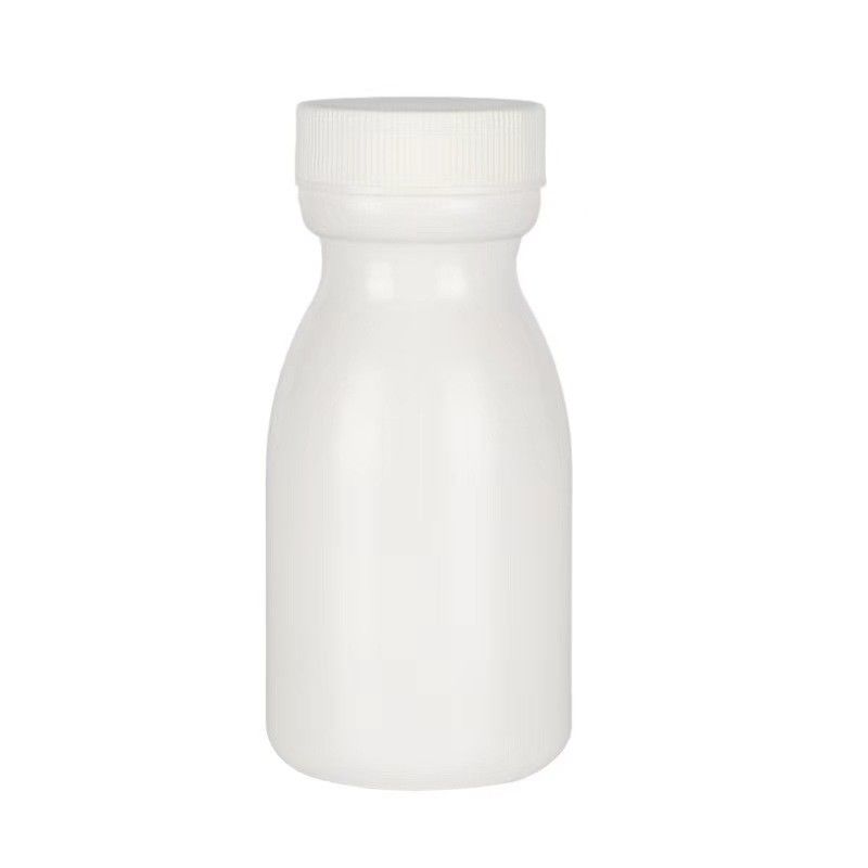 খালি প্রশস্ত মুখ 100ml 150ml সাদা প্লাস্টিকের পিই ফার্মাসিউটিক্যাল পিল ক্যাপসুল ধারক ঔষধ ভিটামিন ঔষধ বোতল