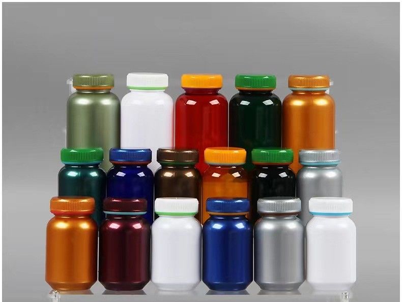 খালি প্রশস্ত মুখ 100ml 150ml সাদা প্লাস্টিকের পিই ফার্মাসিউটিক্যাল পিল ক্যাপসুল ধারক ঔষধ ভিটামিন ঔষধ বোতল